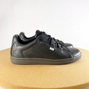NWOT Goats Brand Women's Dark Gray Leather Low-top Sneakers, Size 9